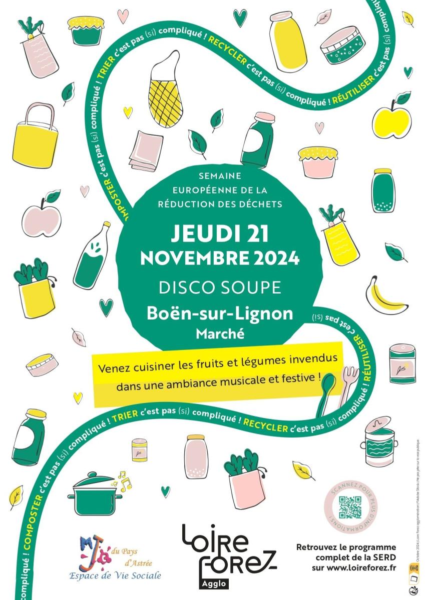 Disco soupe - Marché de Boën-sur-Lignon