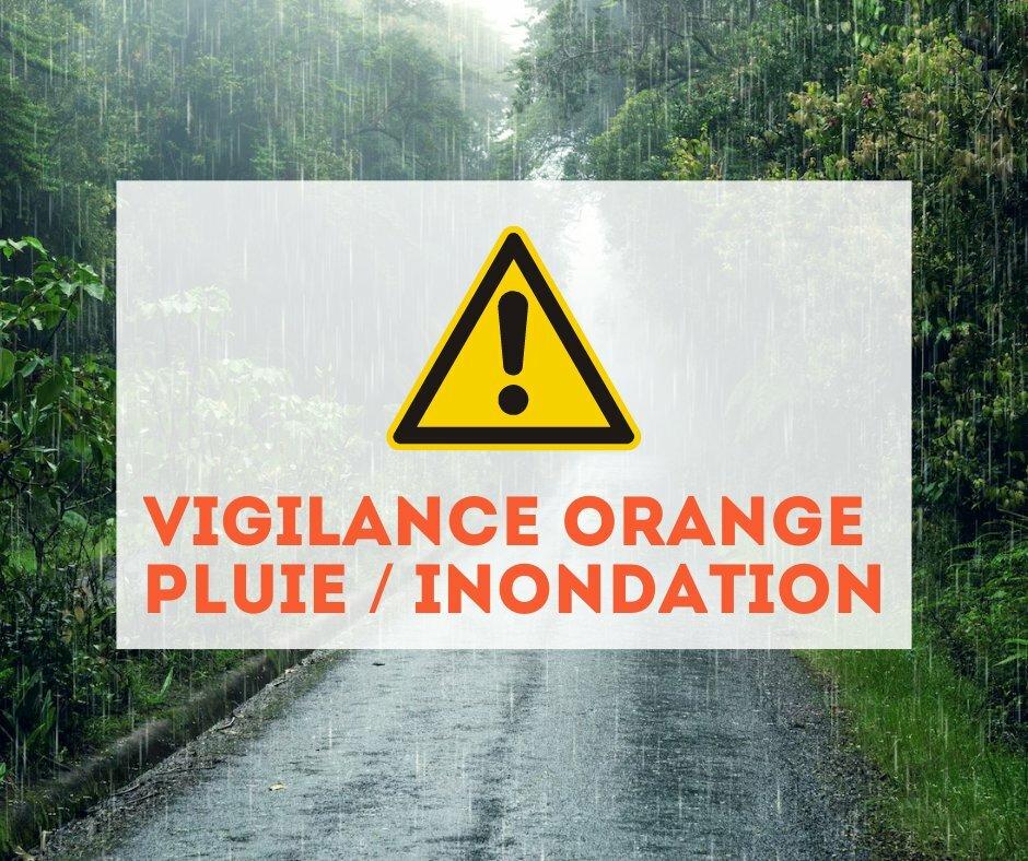 ⛈ Vigilance orange pluie inondation