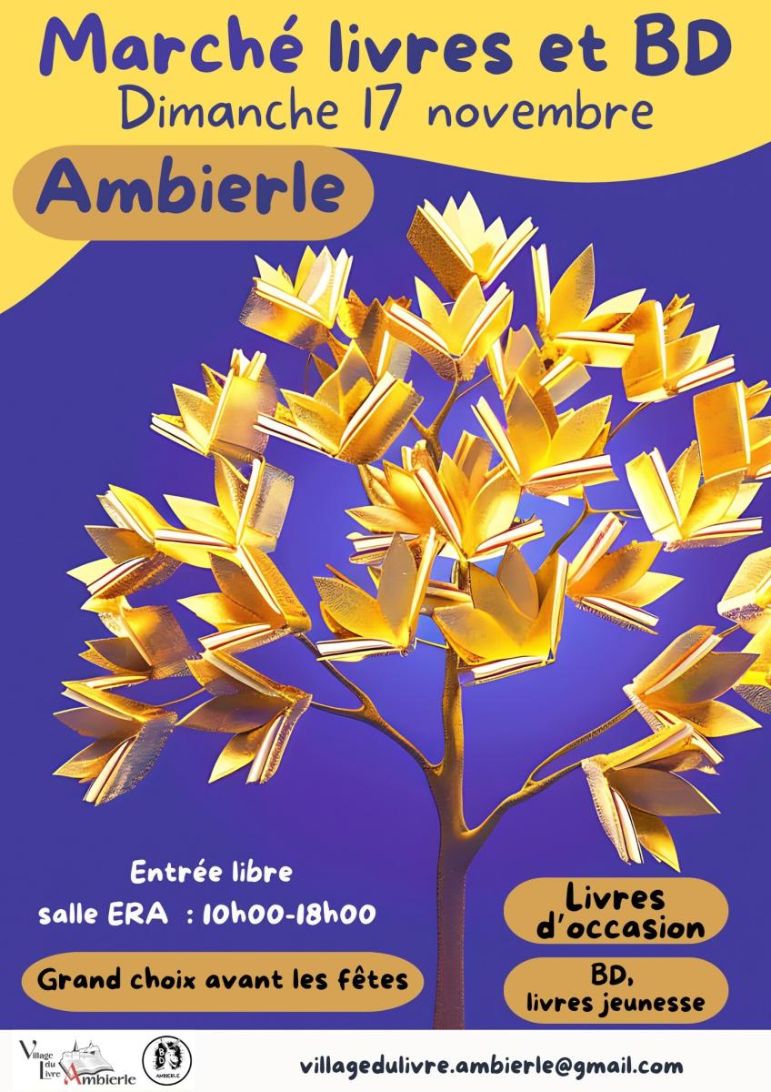 Marché livres et bd ce week end