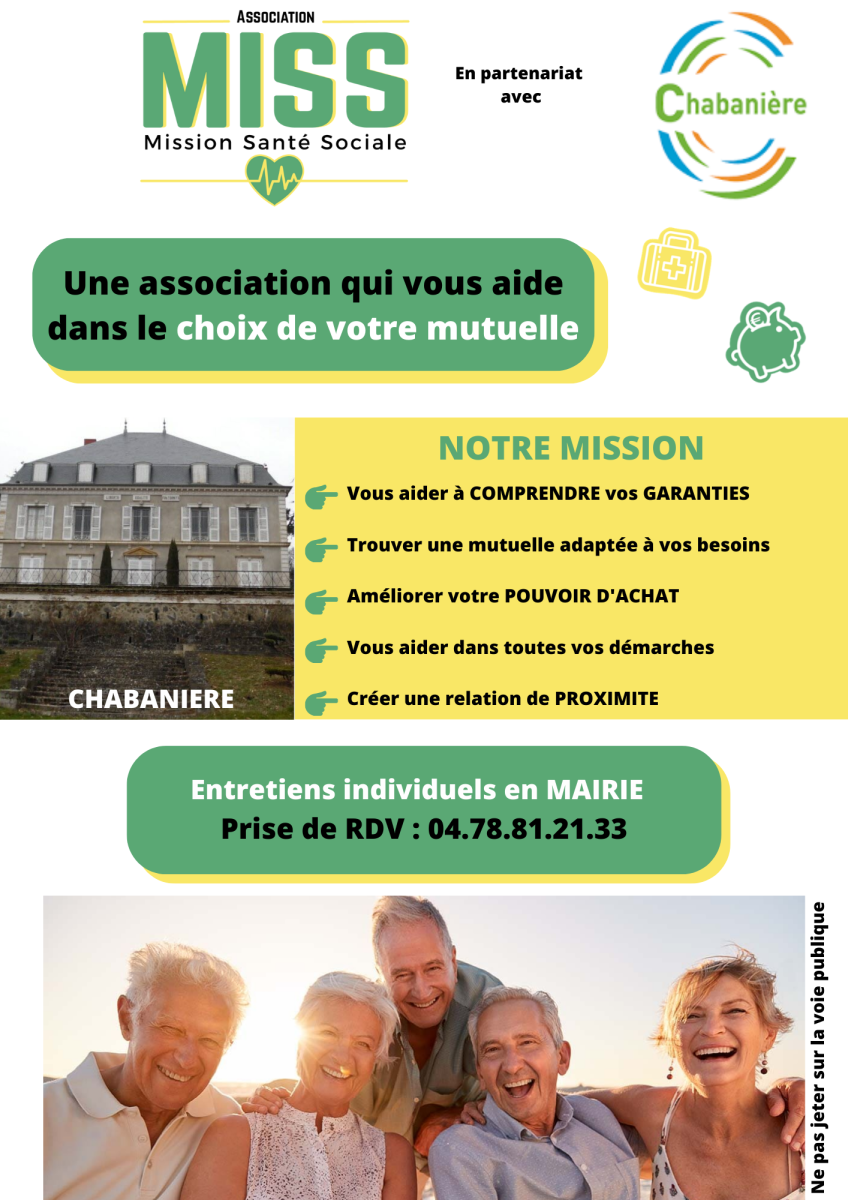 Permanences mutuelle en mairie