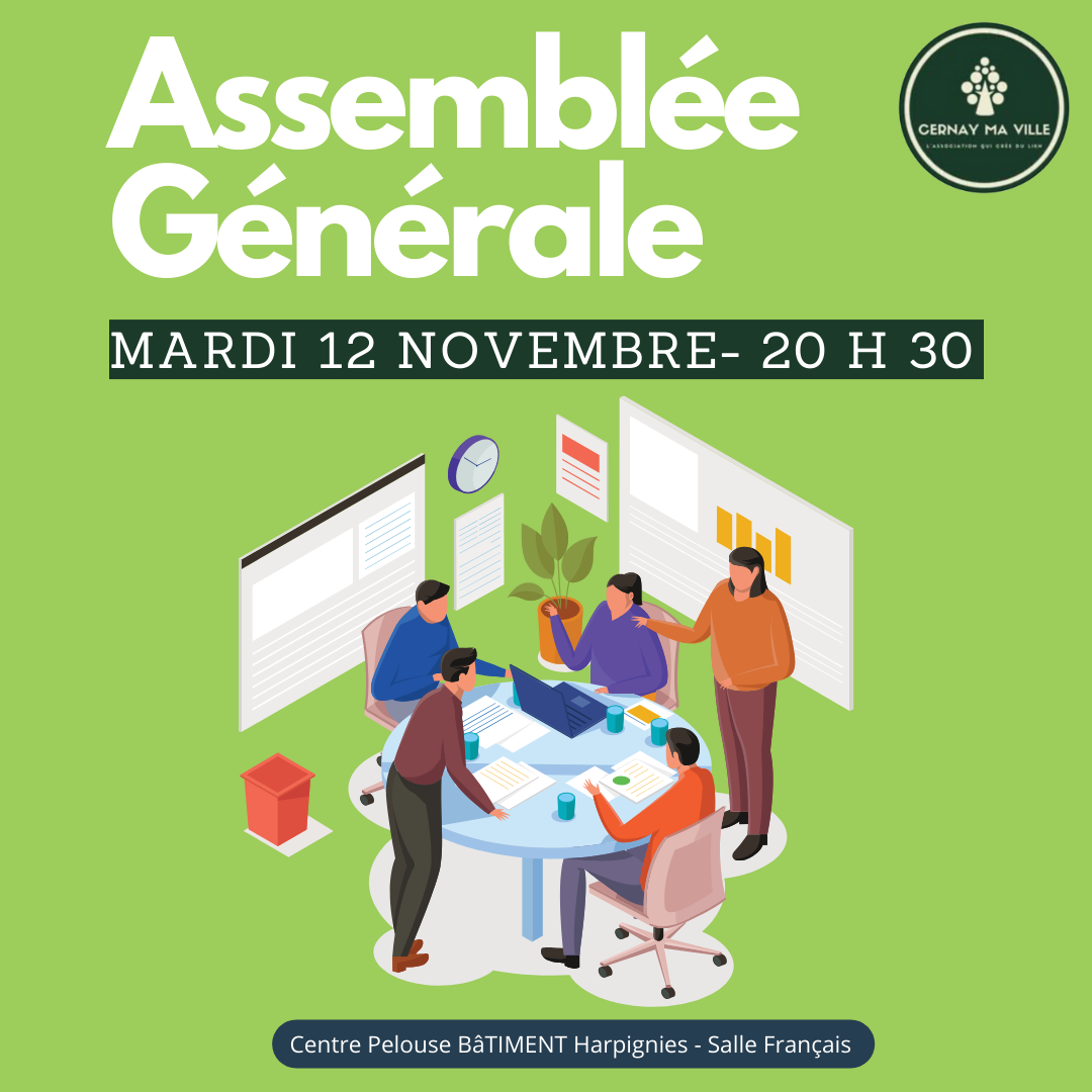 AG de Cernay Ma Ville : L'association qui crée du lien !