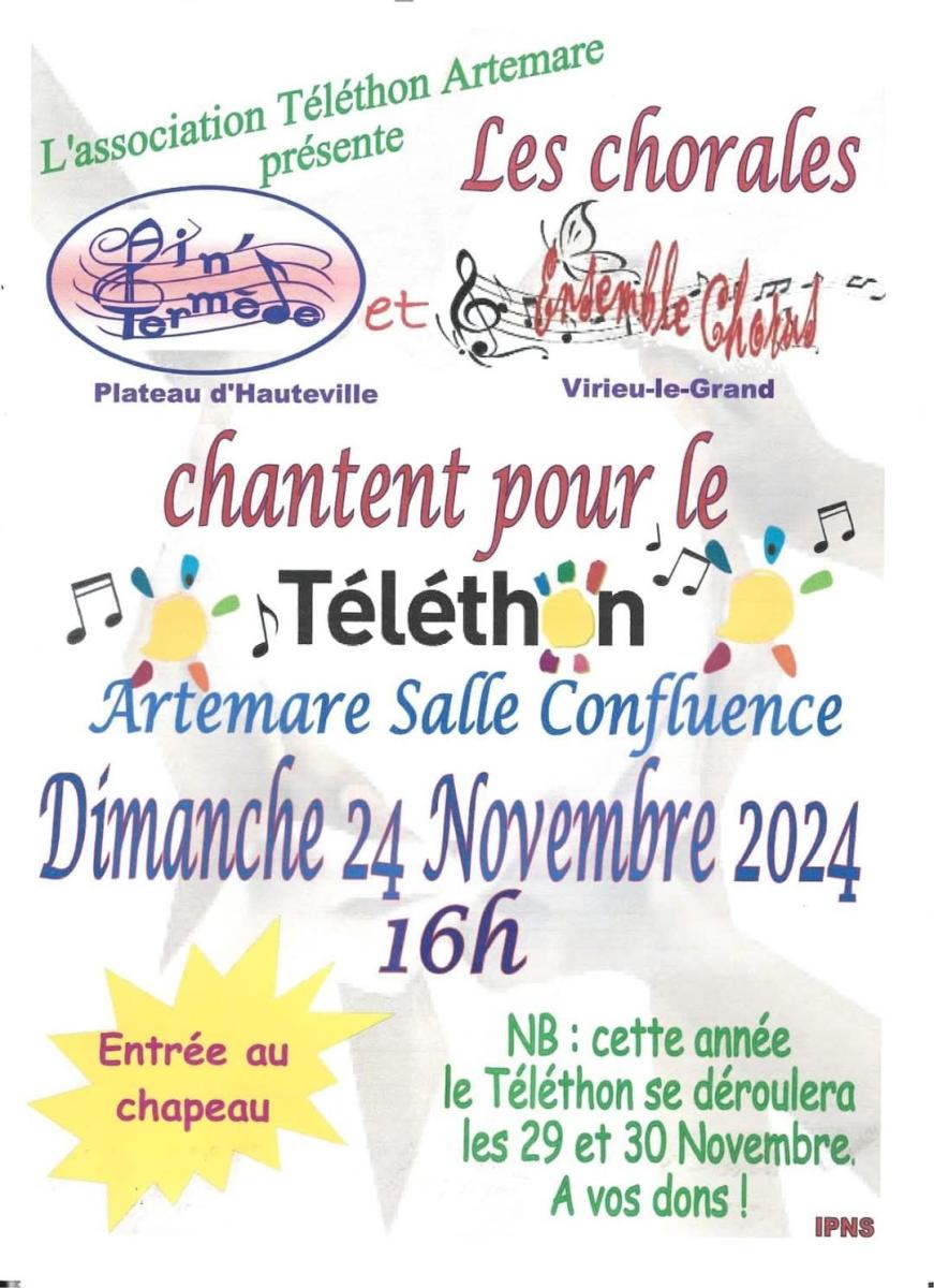 Téléthon : chorale