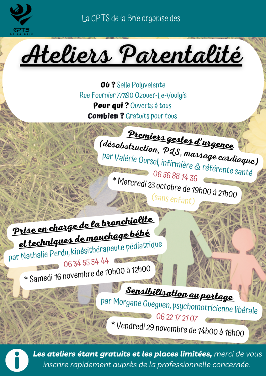 👶ATELIERS PARENTALITÉ 🍼