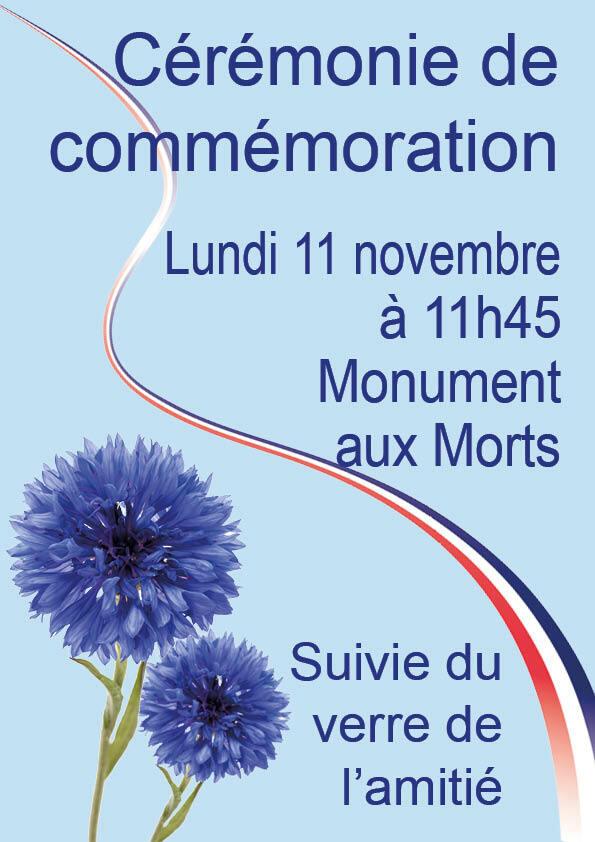 Commémoration 11 novembre