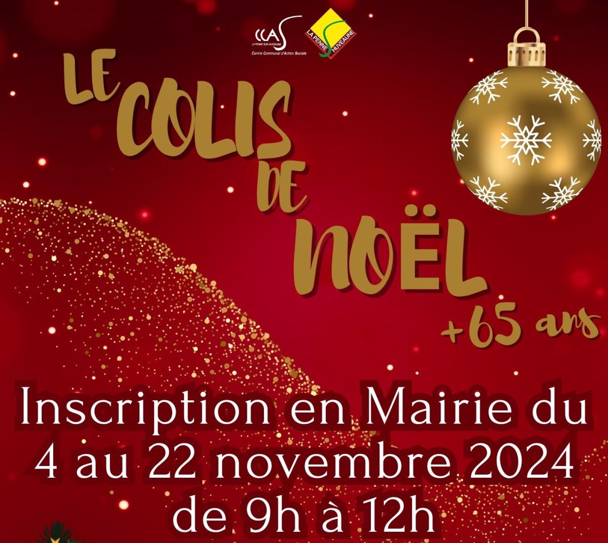 Inscription colis de Noël CCAS