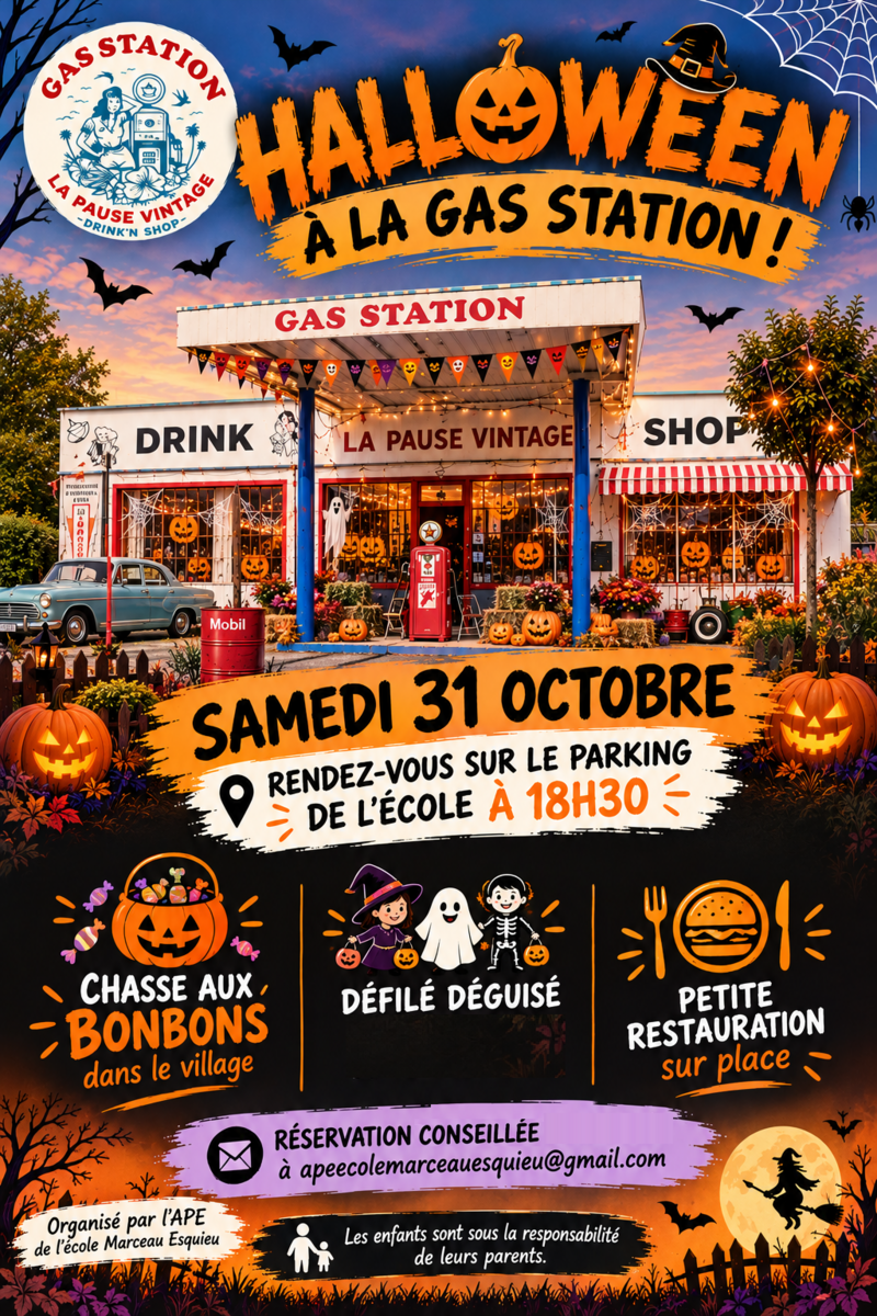 Annonce de  l'APE (Association des Parents des Élèves)