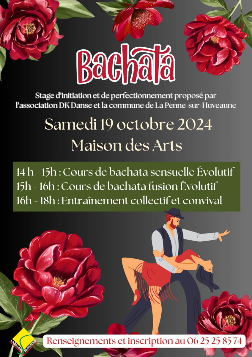 Stage de Bachata ouvert à tous !