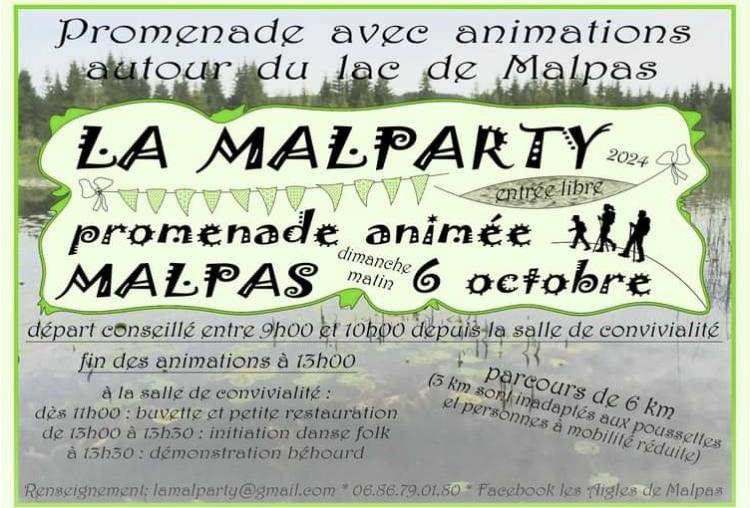 Rappel le Malparty c’est maintenant !