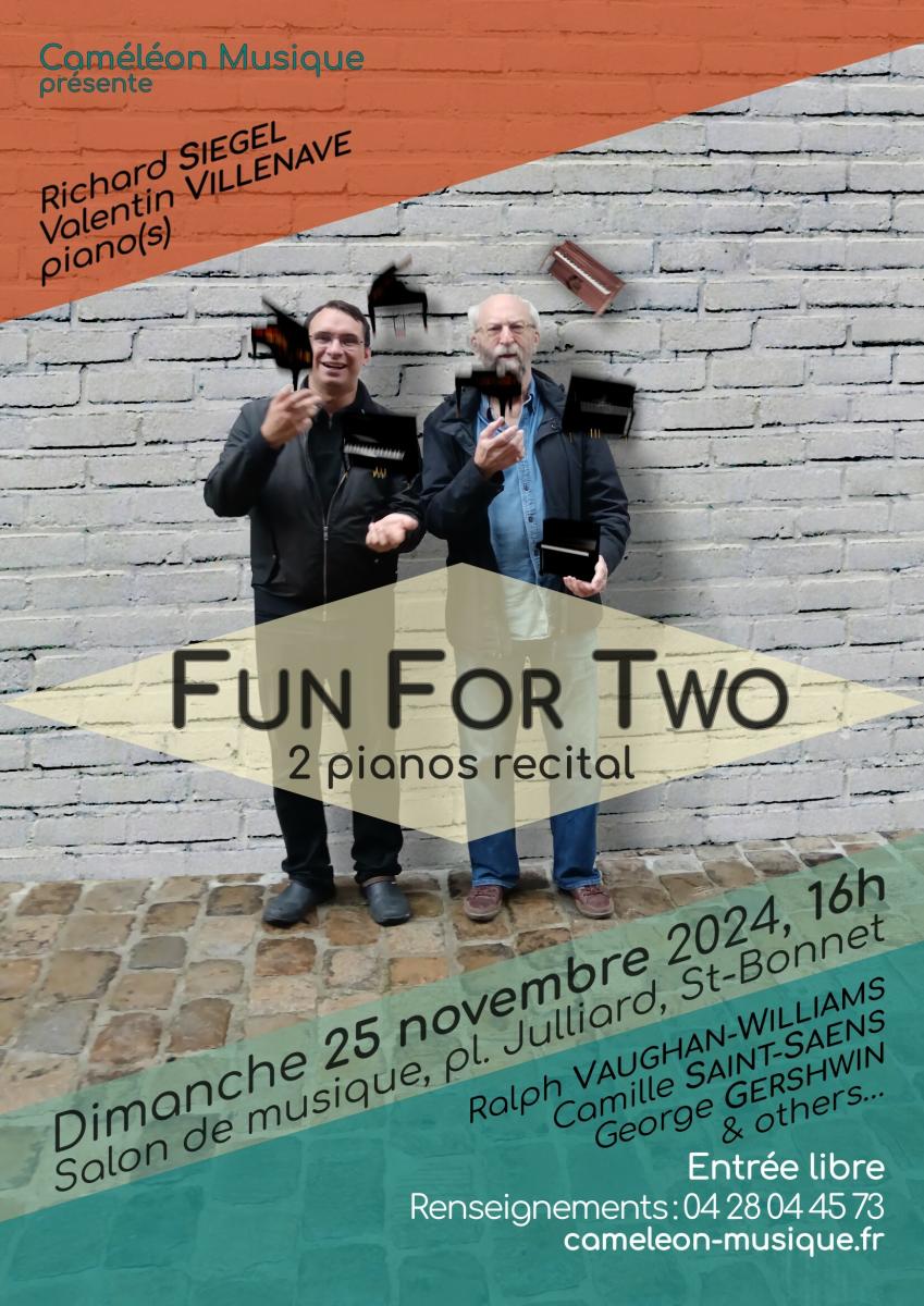 Fun For Two, récital pour deux pianos