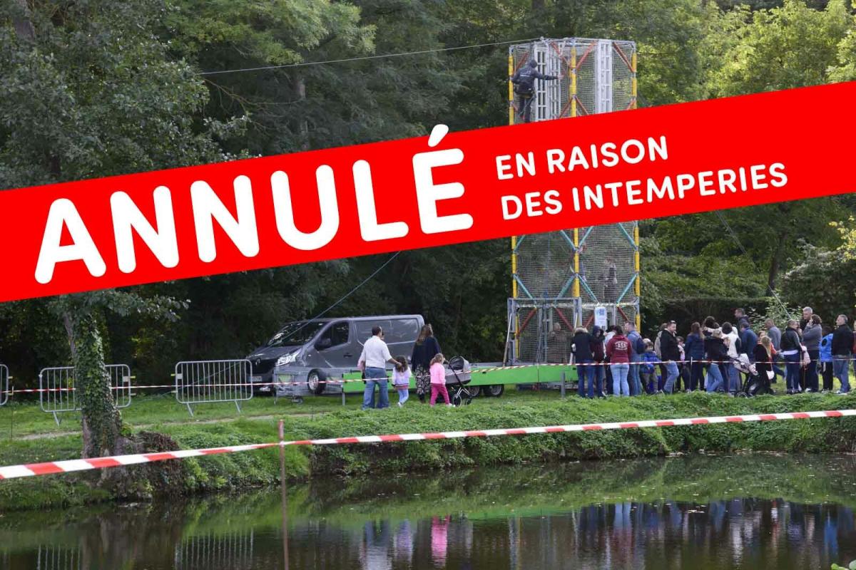 Fête de la Châtaigne : annulation de la tyrolienne (1/1)