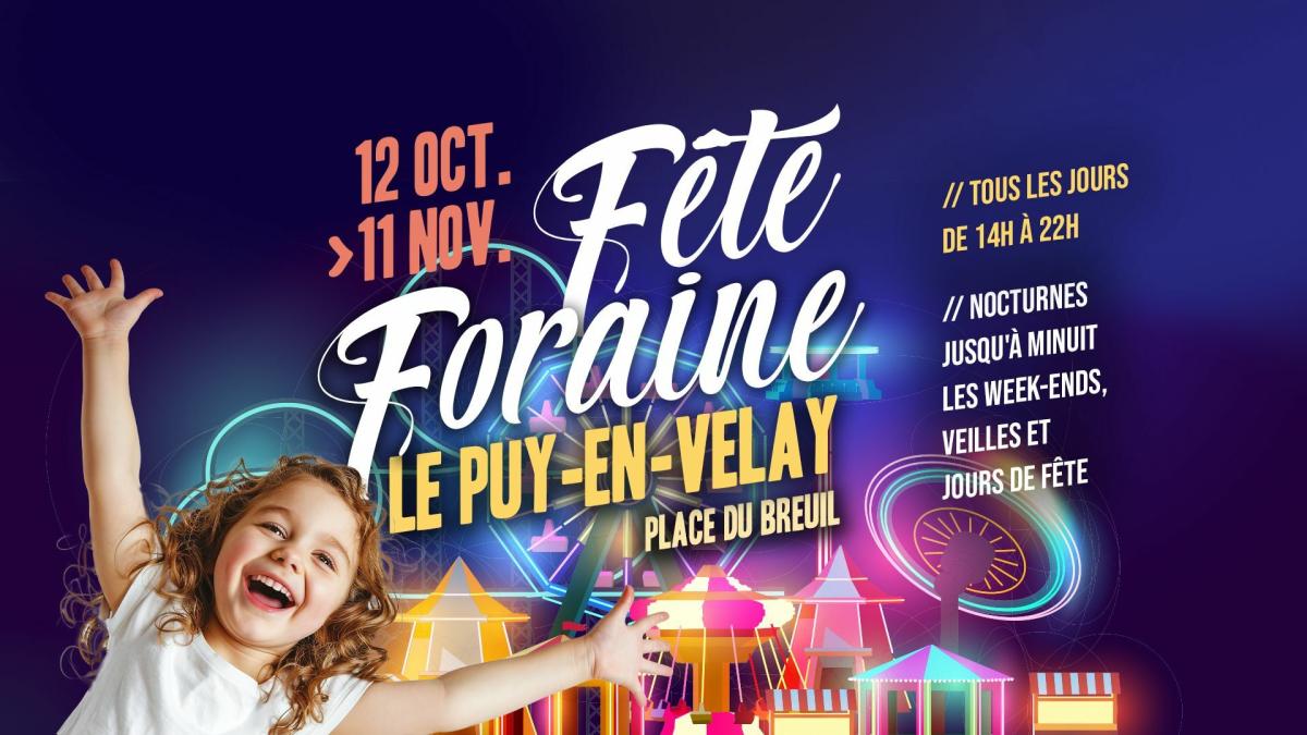 La fête foraine revient au Puy