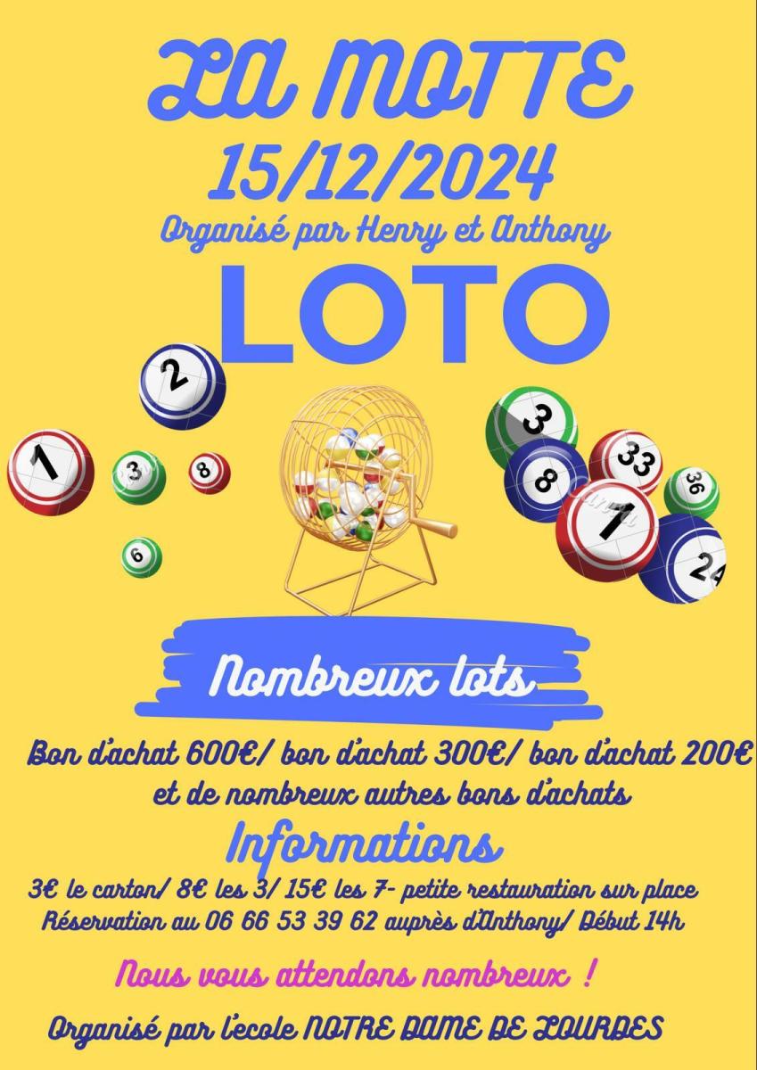 Loto le 15 décembre