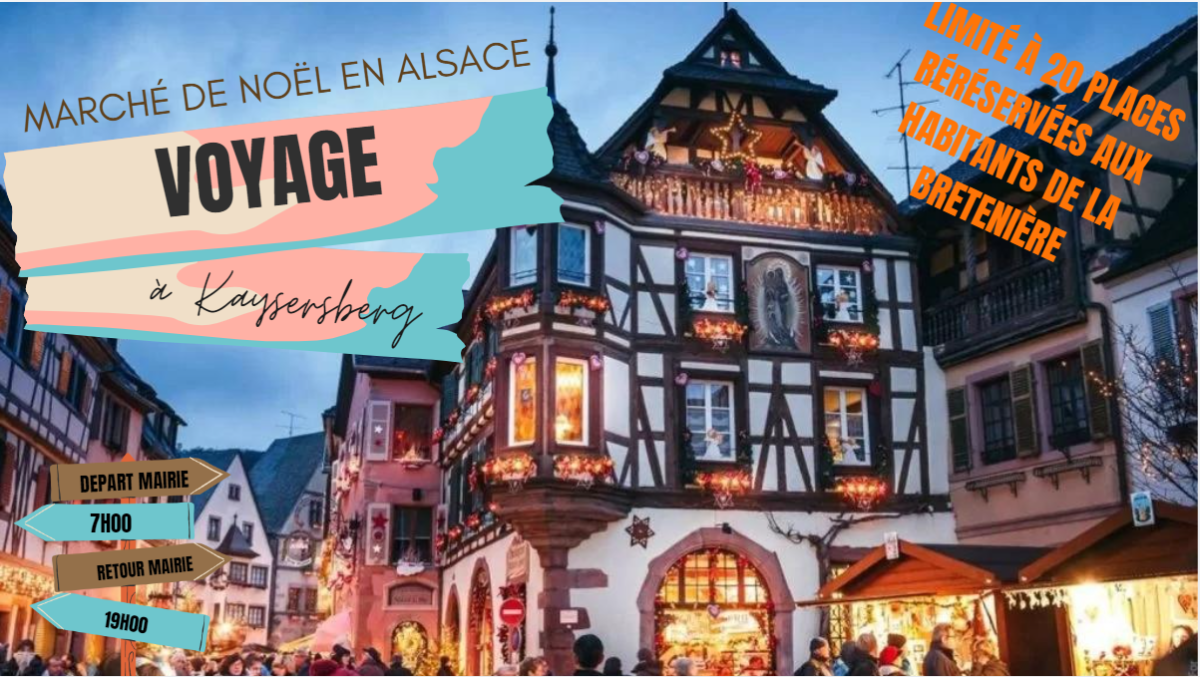 comité Des Fêtes Voyage en Alsace