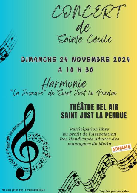 Concert de Sainte Cécile