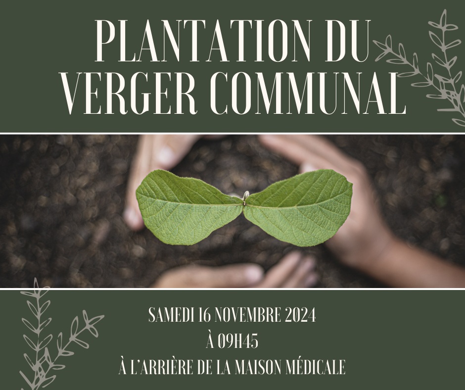 PLANTATION DU VERGER COMMUNAL