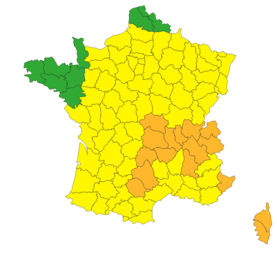 Alerte Météo Vigilance Orange ? (1/1)