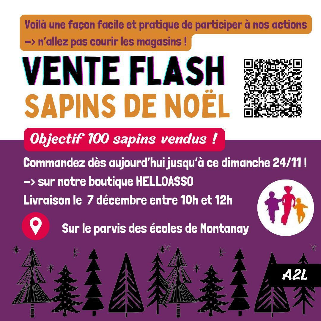 vente de sapin de noël