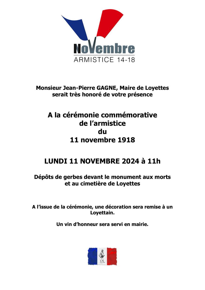 Commémoration 11 novembre 🇫🇷