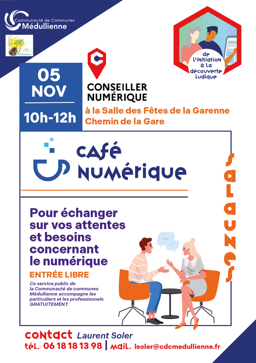 Café numérique - Salaunes