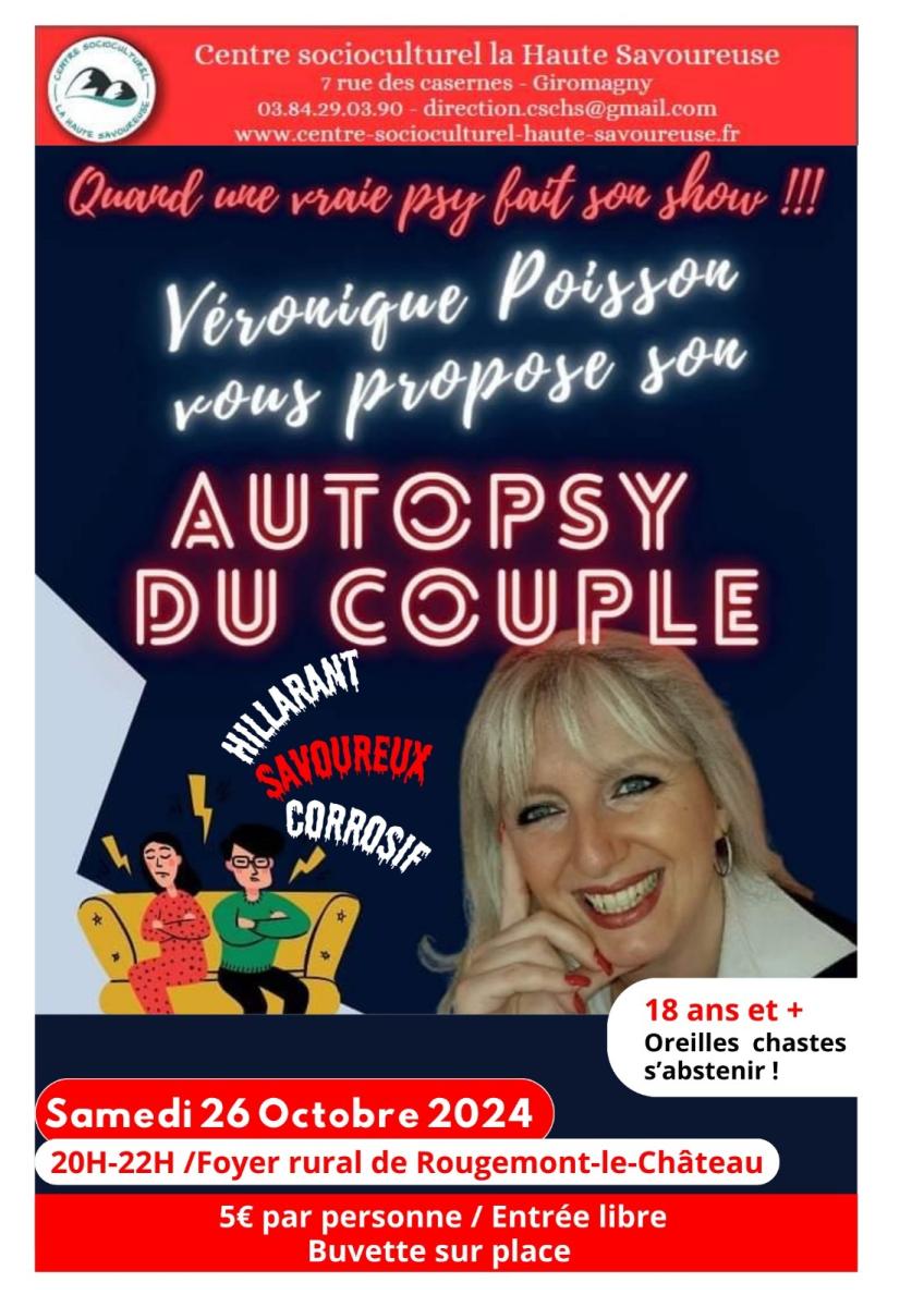 📣[Spectacle AUTOPSY DU COUPLE]