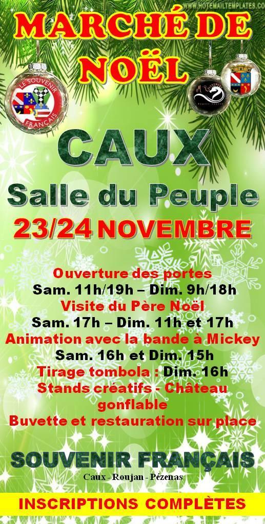 Grand Marché de Noël, 23 et 24 nov - Salle du Peuple