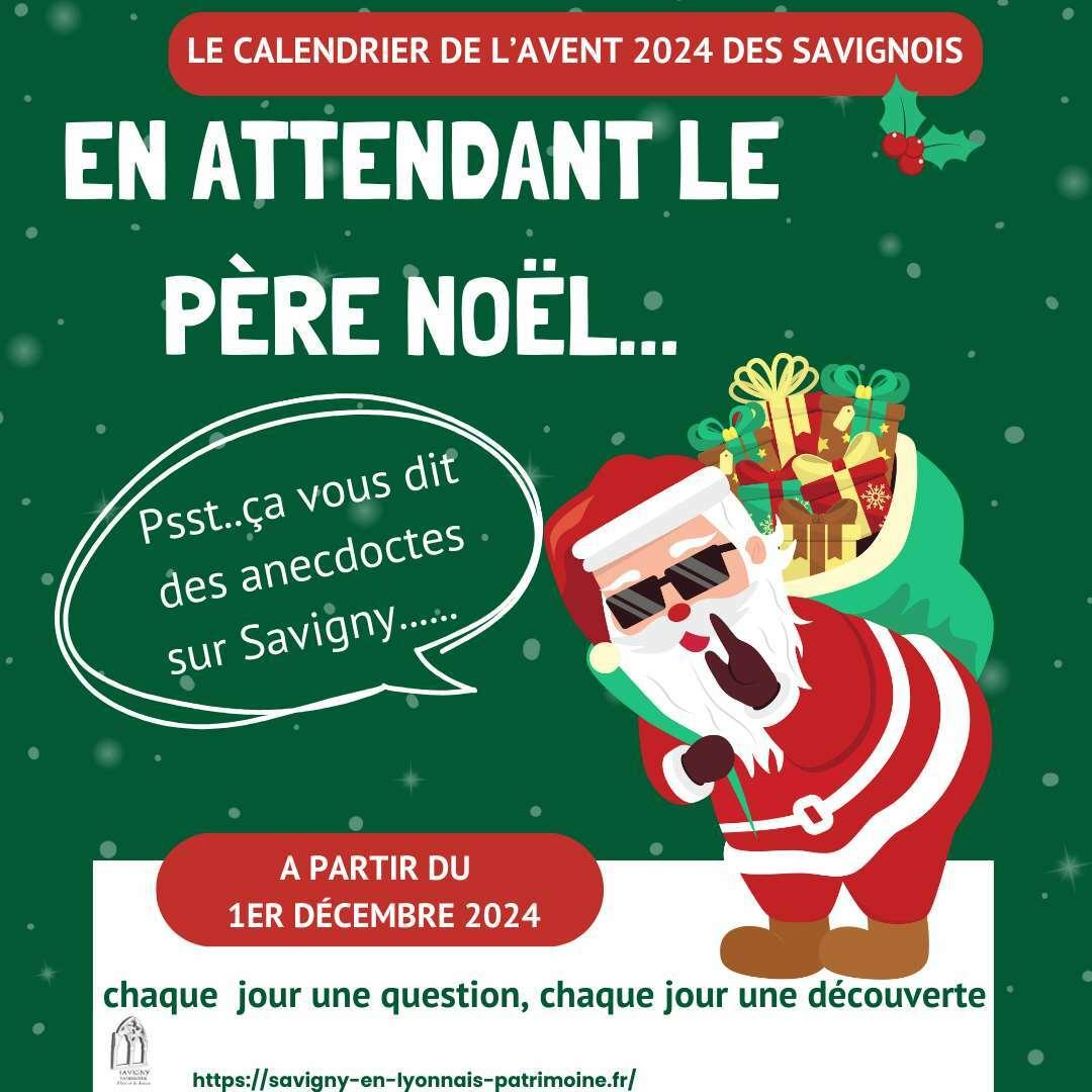 Calendrier de l'avent du patrimoine