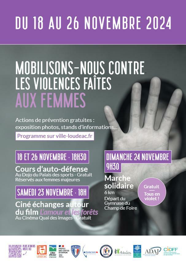 Semaine de lutte contre les violences faites aux femmes