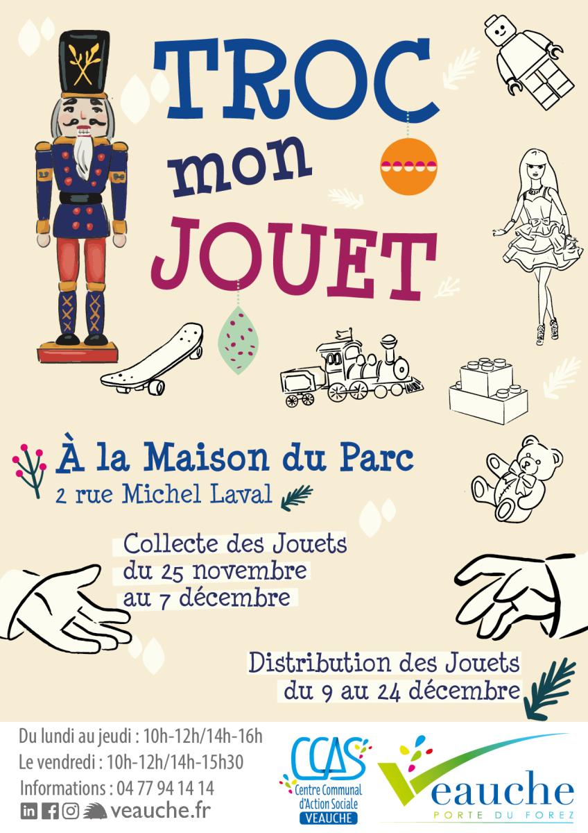 🐻 Troc mon jouet : phase de collecte à partir du 25/11