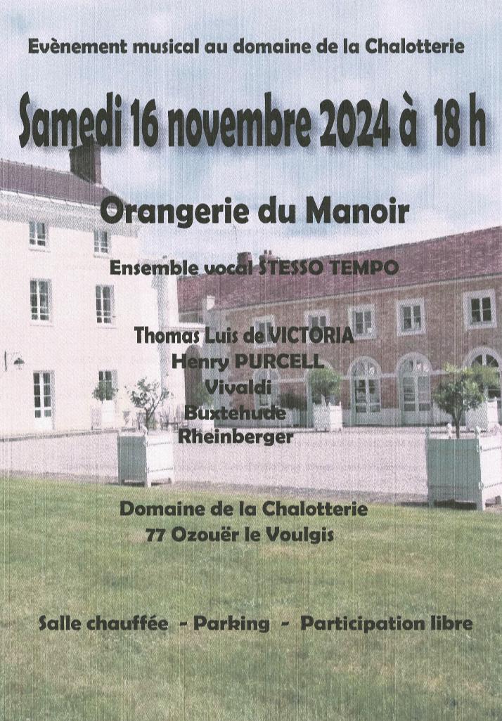 Concert de musique baroque