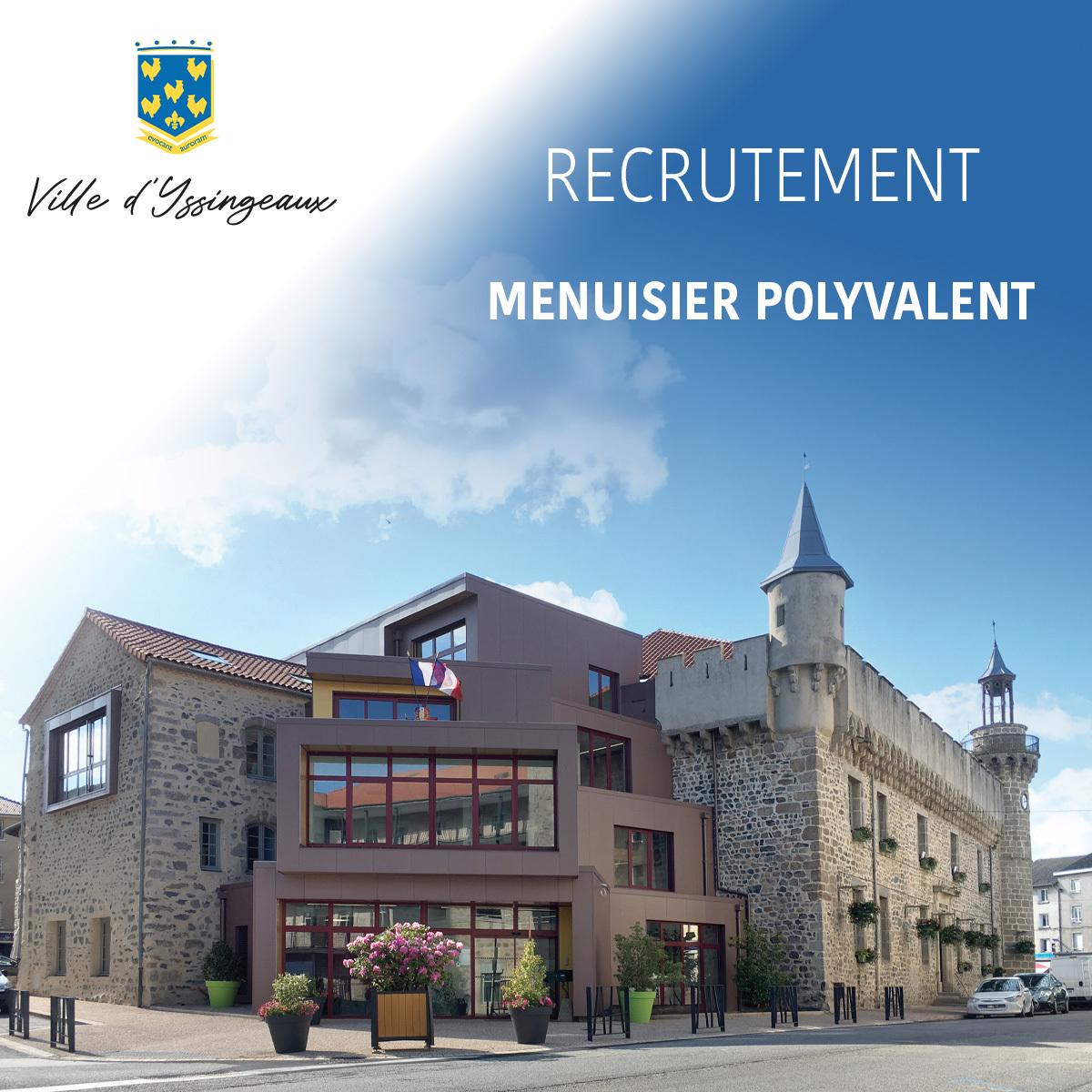 [RECRUTEMENT MENUISIER POLYVALENT]