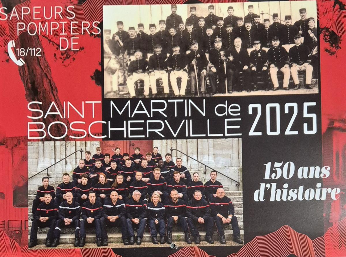 Calendrier des sapeurs-pompiers de St Martin de Boscherville