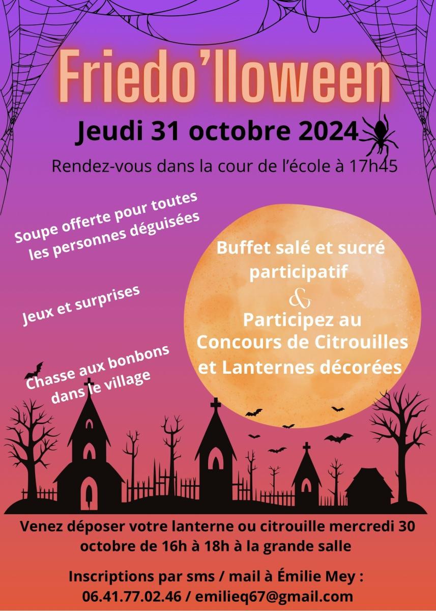 Friedo'lloween 31 octobre 2024