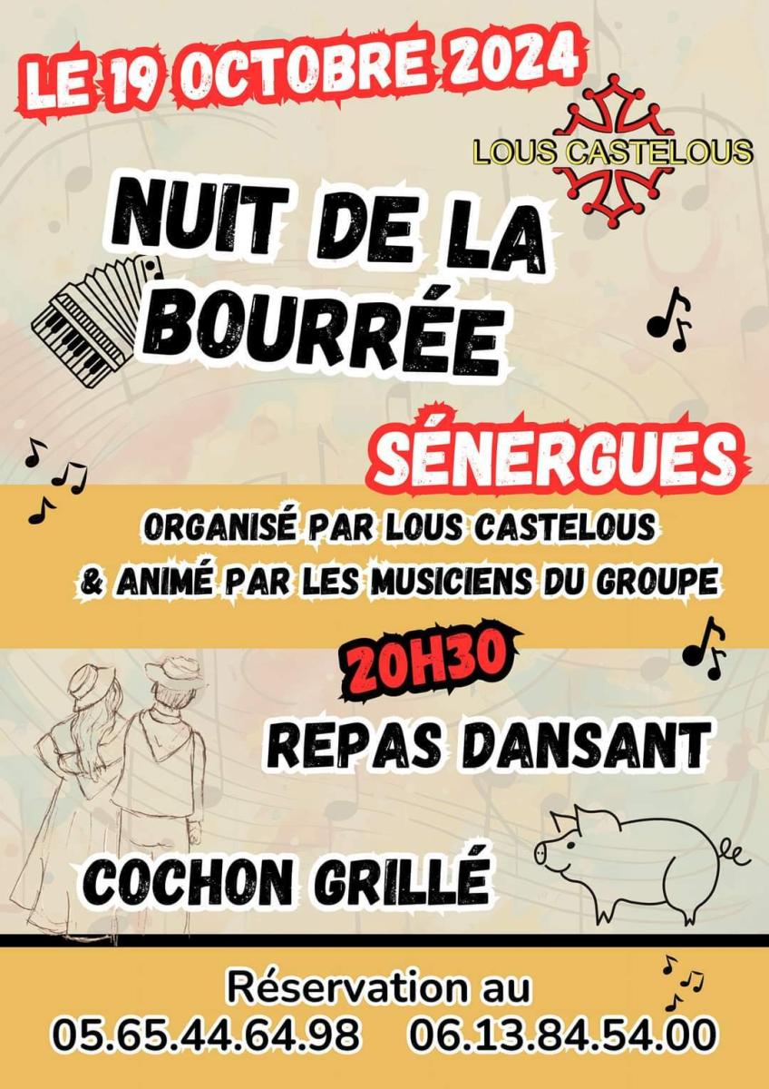 Nuit de la Bourrée 2024 - Samedi 19 Octobre