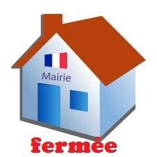 Fermeture de la mairie