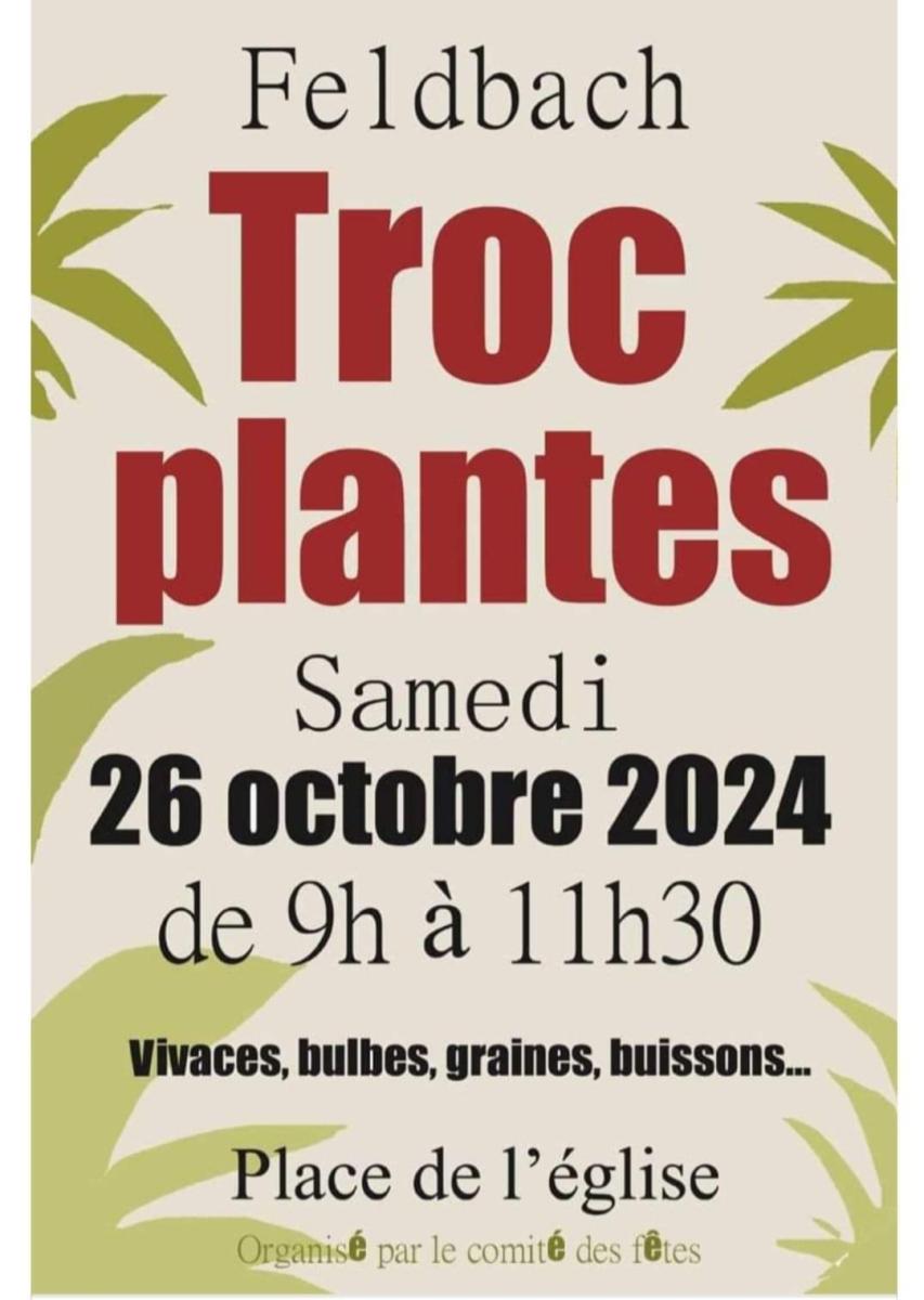 Troc Plantes 26 octobre