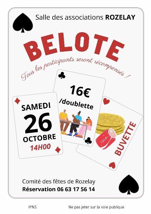 Concours de BELOTE