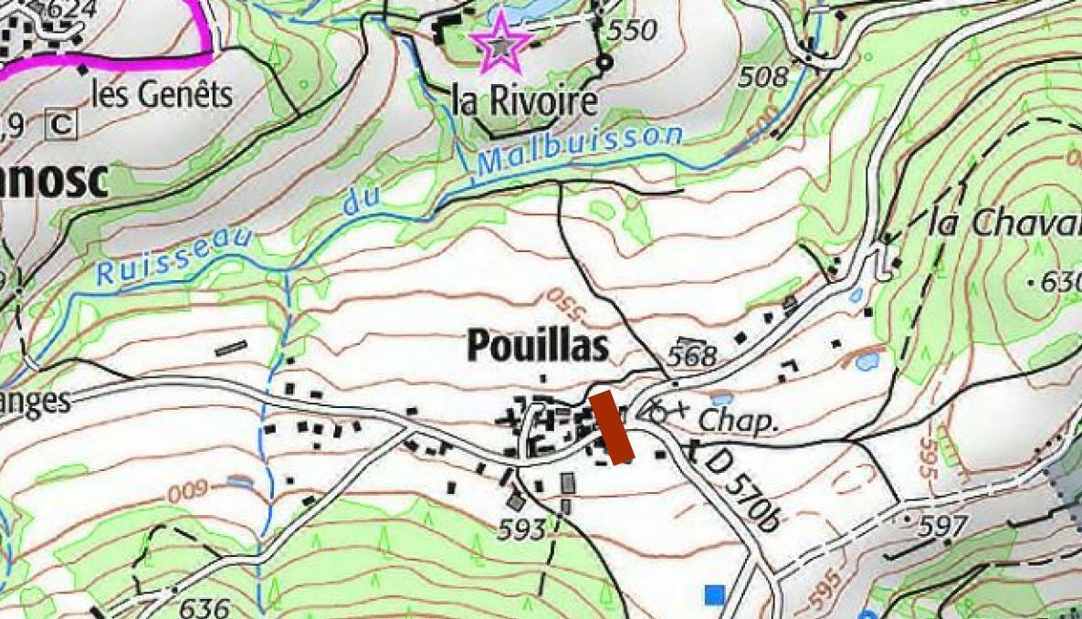 arrêté de circulation  sur Pouillas