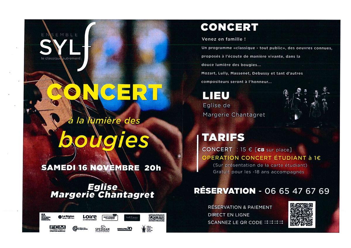 Concert aux Chandelles