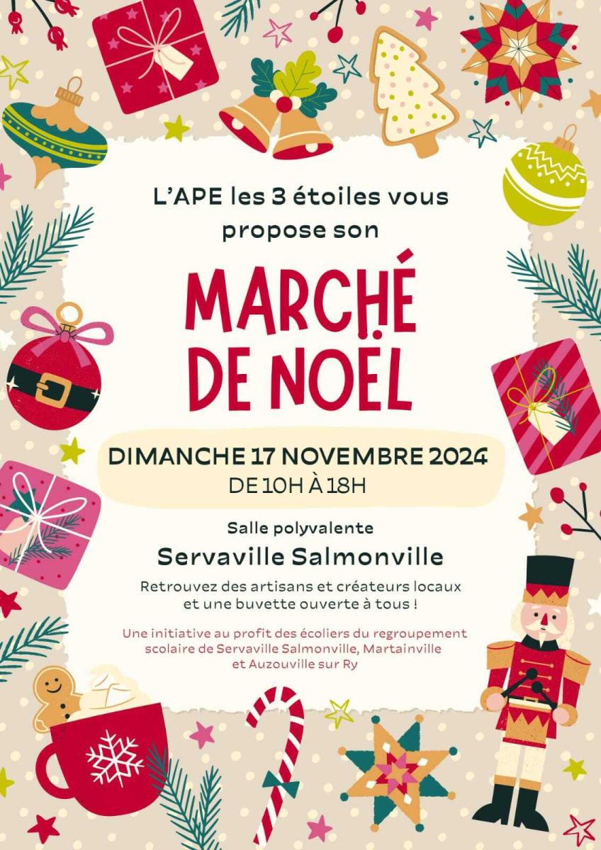 Marché de Noël de l'APE des 3 étoiles