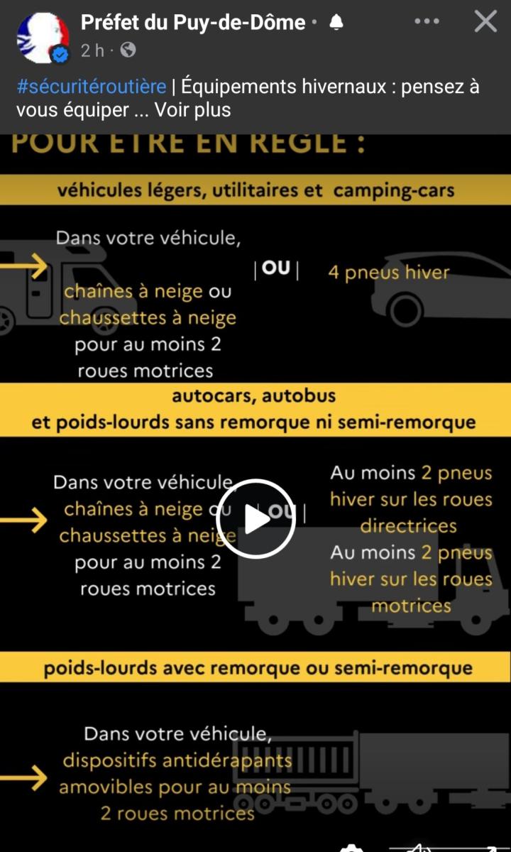 🚗 Équipements hivernaux 🚗