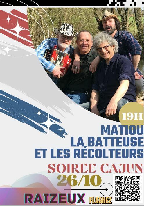 🎺Samedi 26 octobre, après midi et soirée Cajun🤠 (1/1)