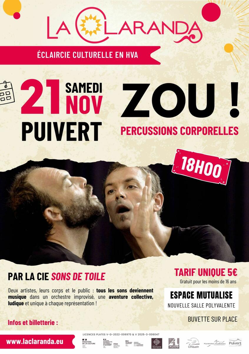 La Clarande - 21.11.2028 Puivert - percussions corporelles
