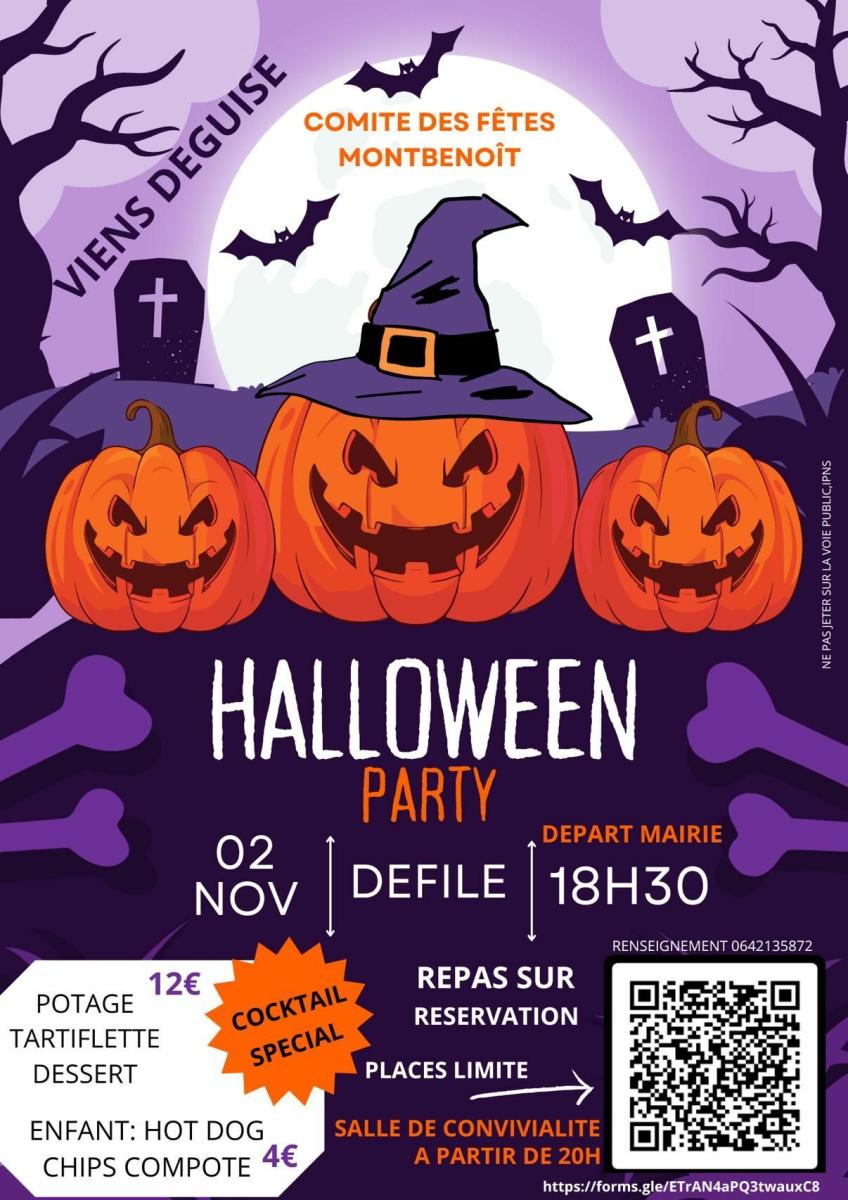 Fête d'Halloween à Montbenoît