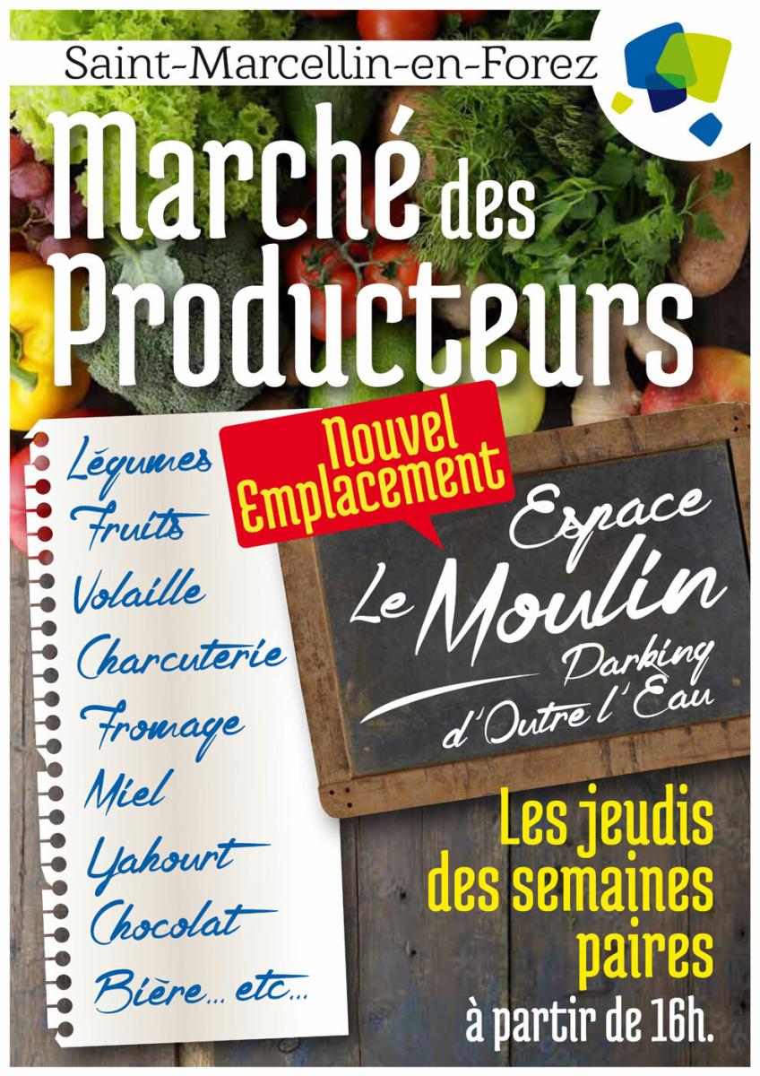 MARCHÉ DES PRODUCTEURS : C'EST DEMAIN JEUDI 31 OCTOBRE !