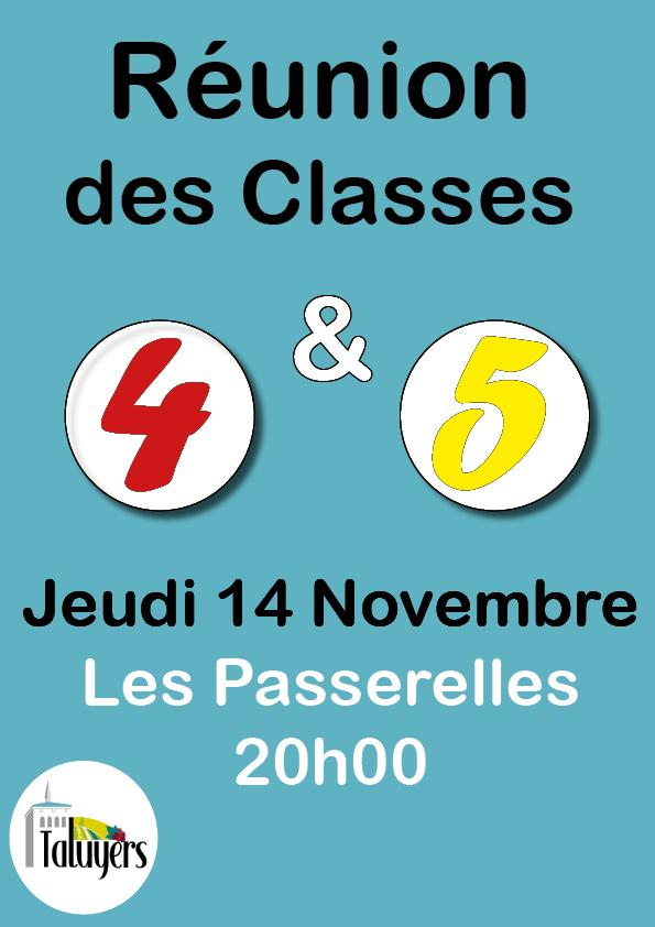 #PRÉPARATION DES CLASSES EN 4 et 5