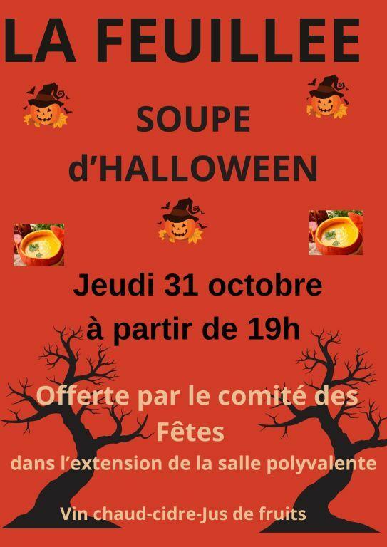 Soupe d'Halloween.