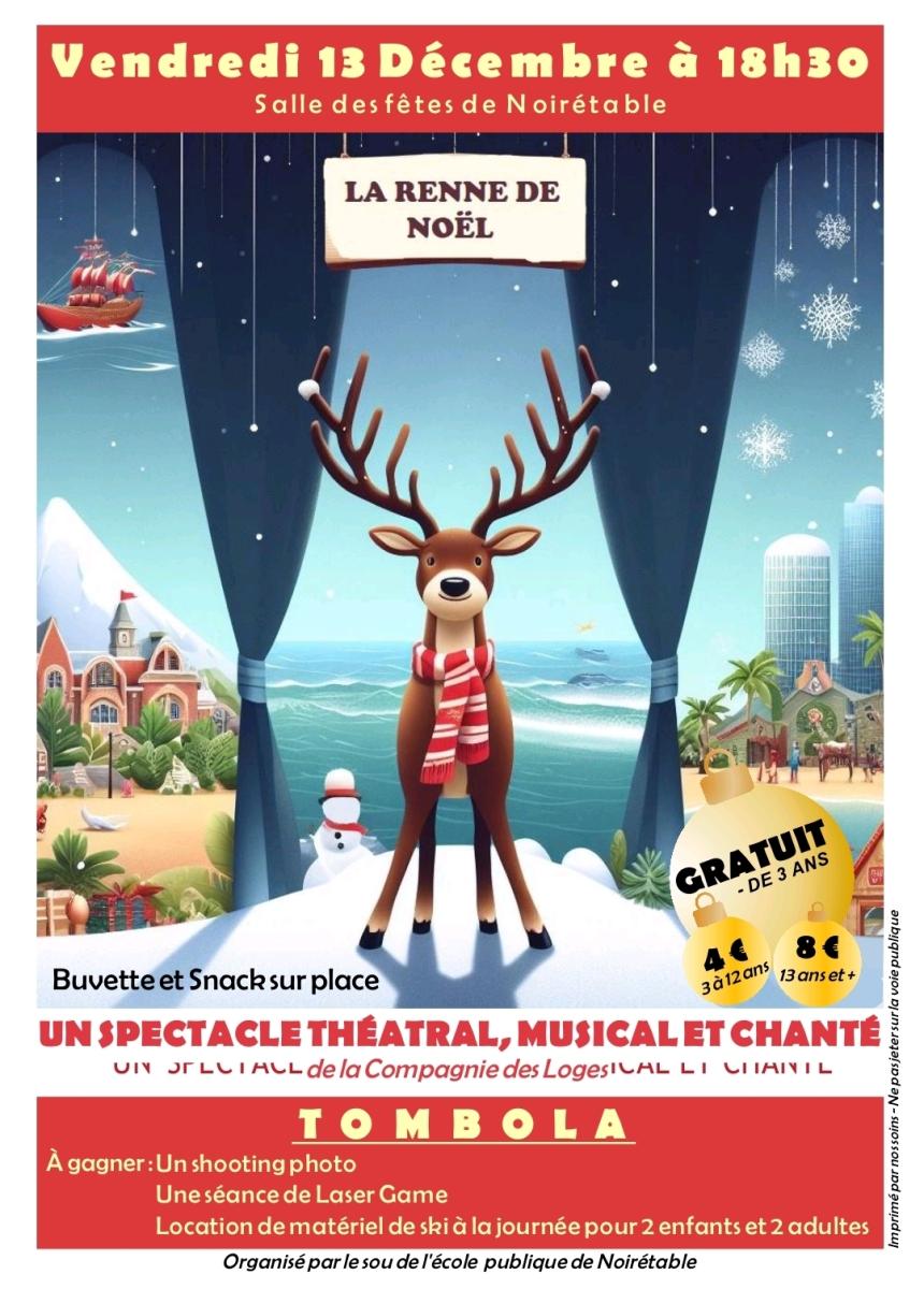 Spectacle de Noël - vendredi 13 décembre 2024