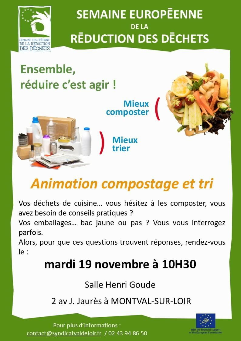 Animation compostage et tri