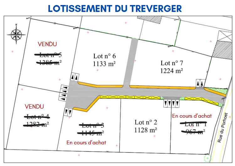 Lotissement de Treverger