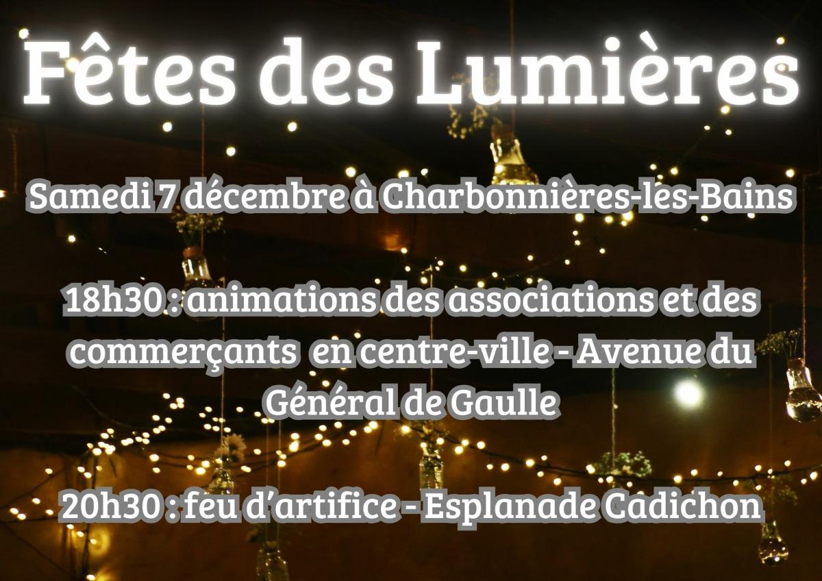 Fête des Lumières : le samedi 7 décembre !